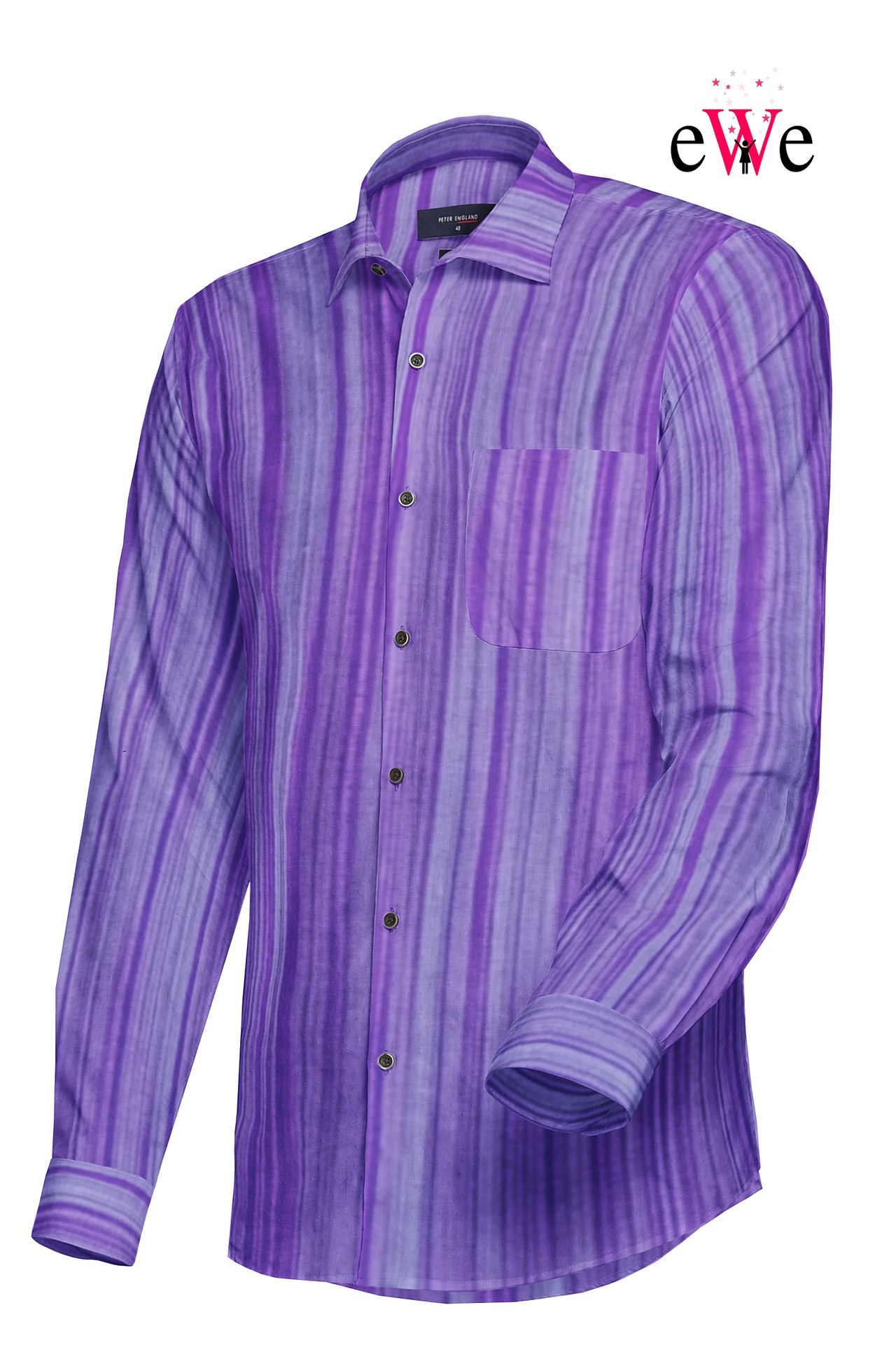 Purple Stripped Handloom Shirt