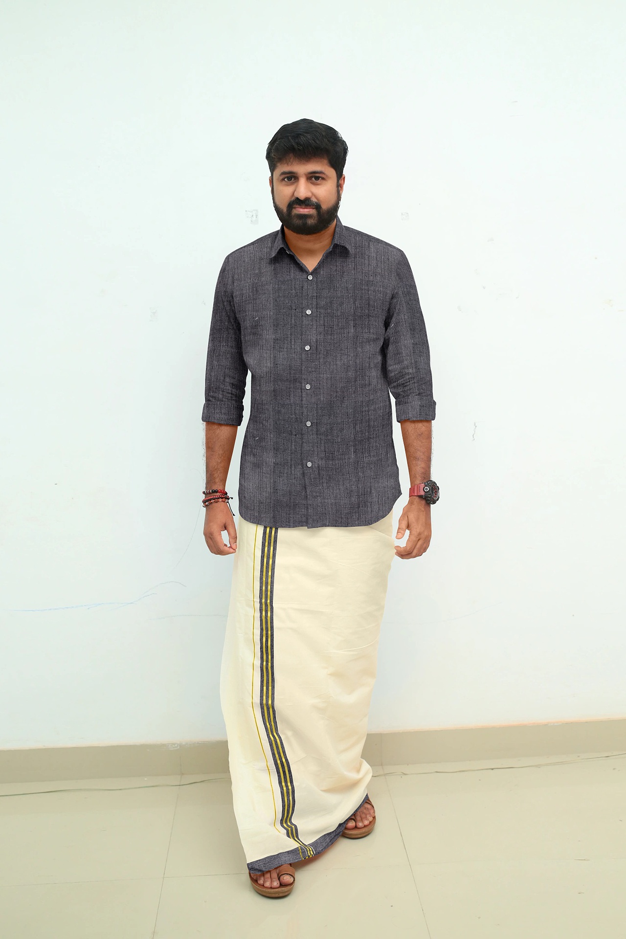 Black Ash Handloom Shirt