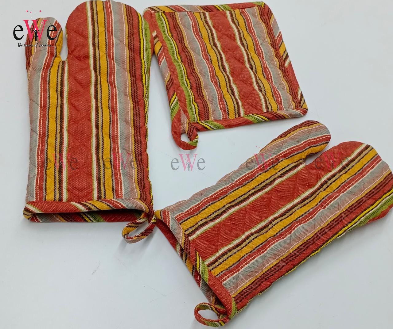 Red ash Kitchen Apron Set
