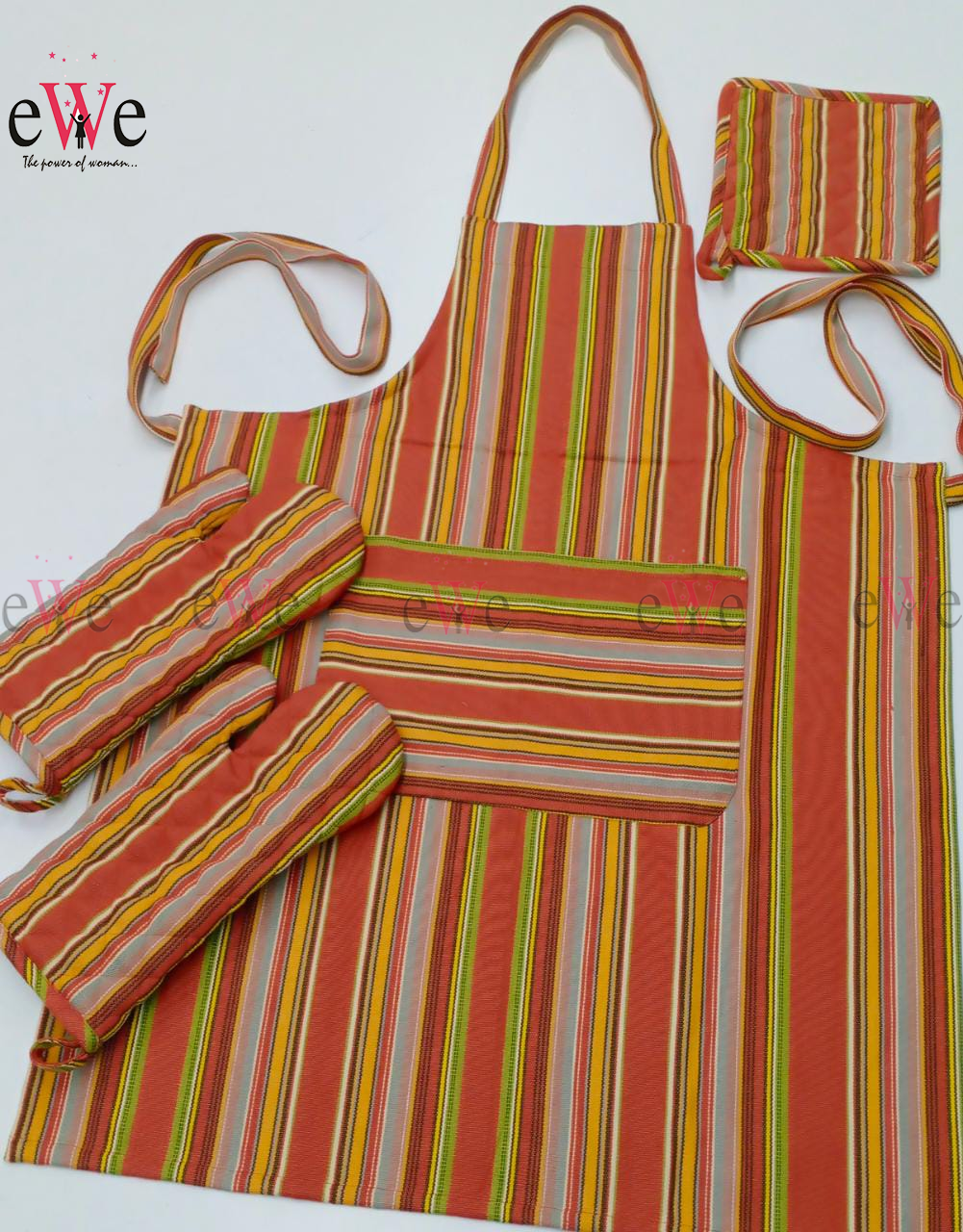 Red ash Kitchen Apron Set