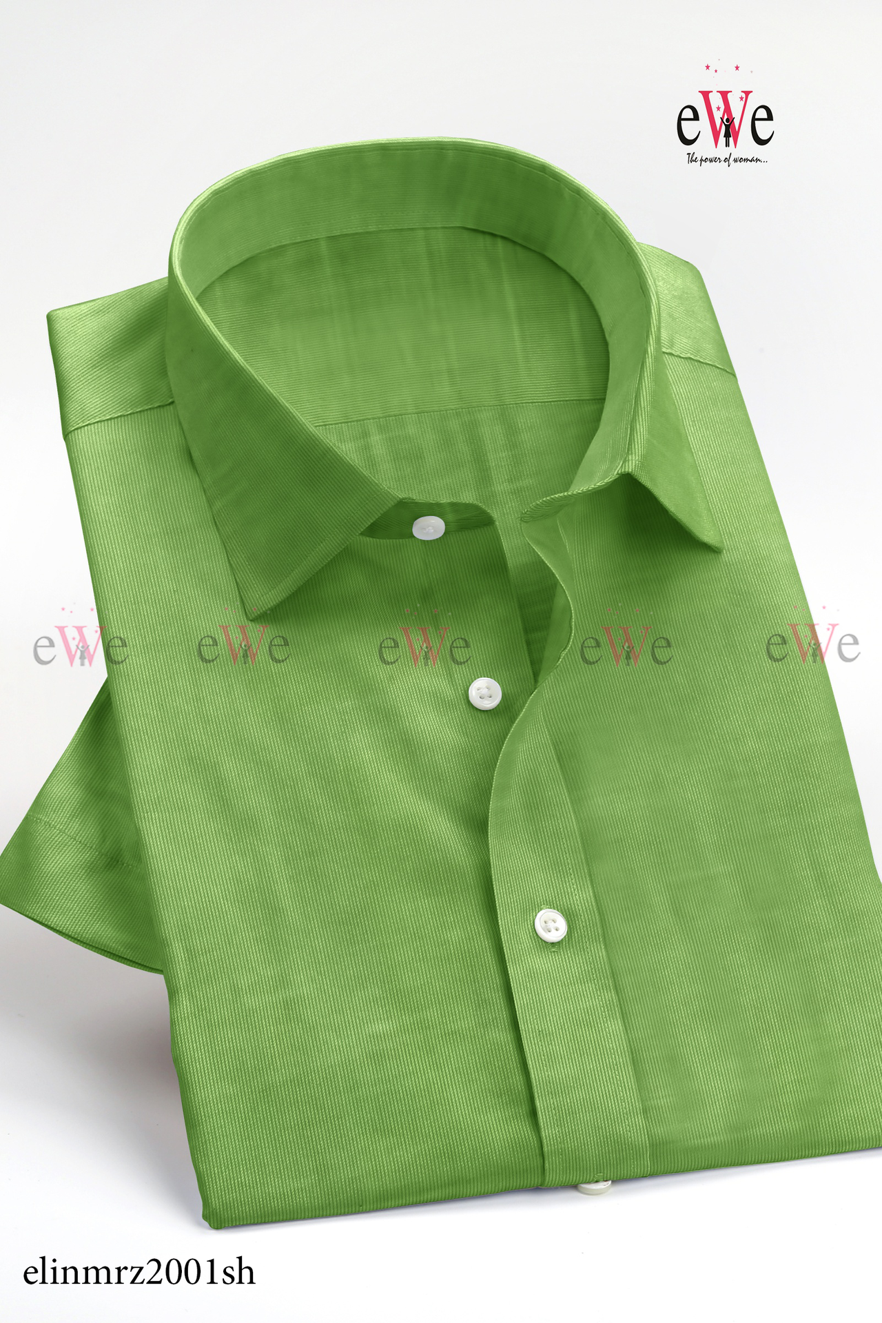 Green Cotton Linen Shirt