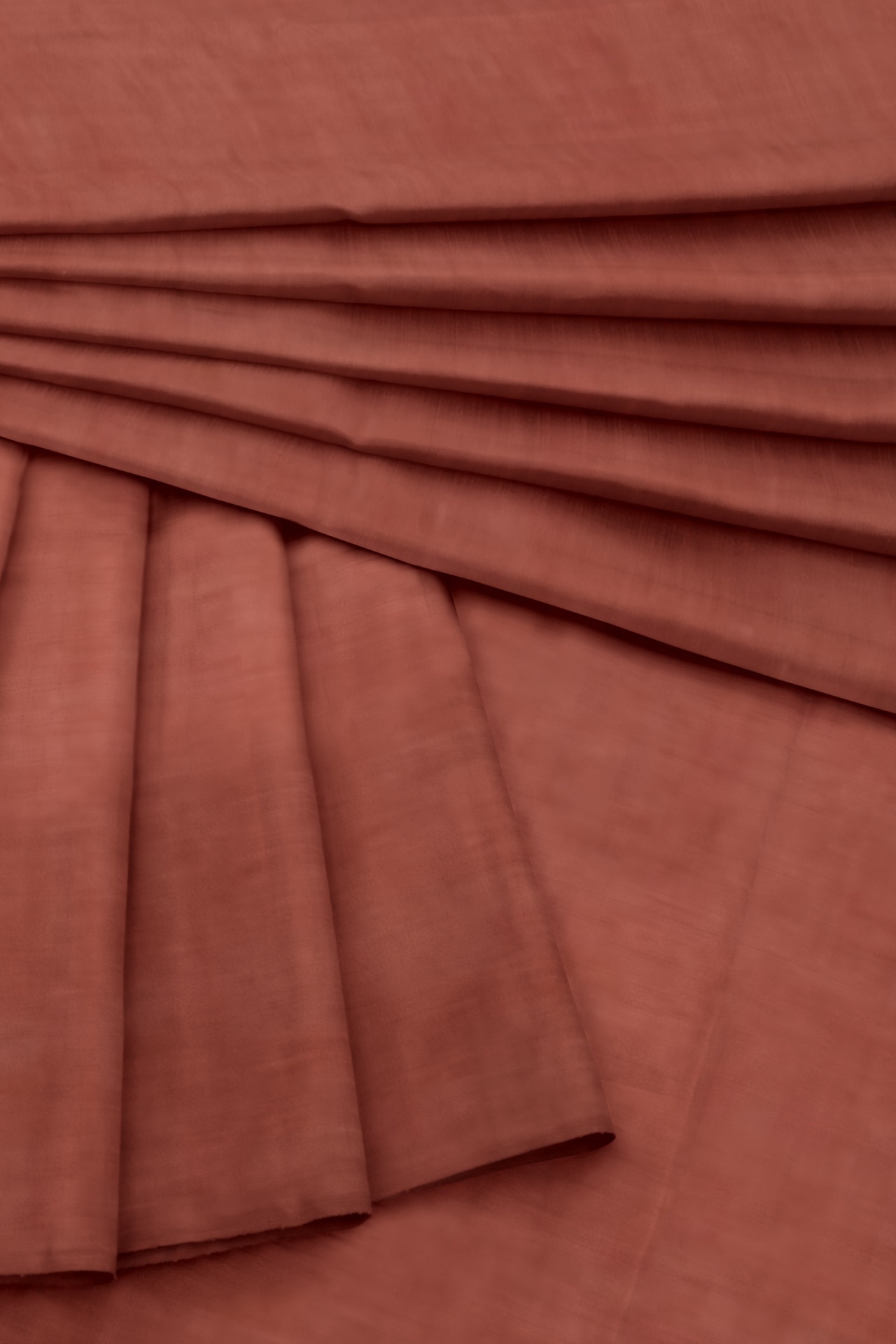 Brown Handspun Handwoven Fabric
