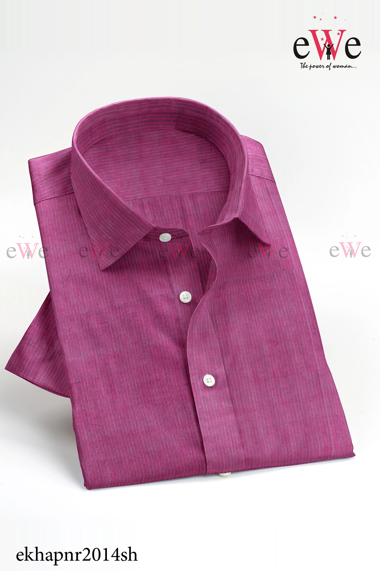 Pink Khadi Gent's Shirt