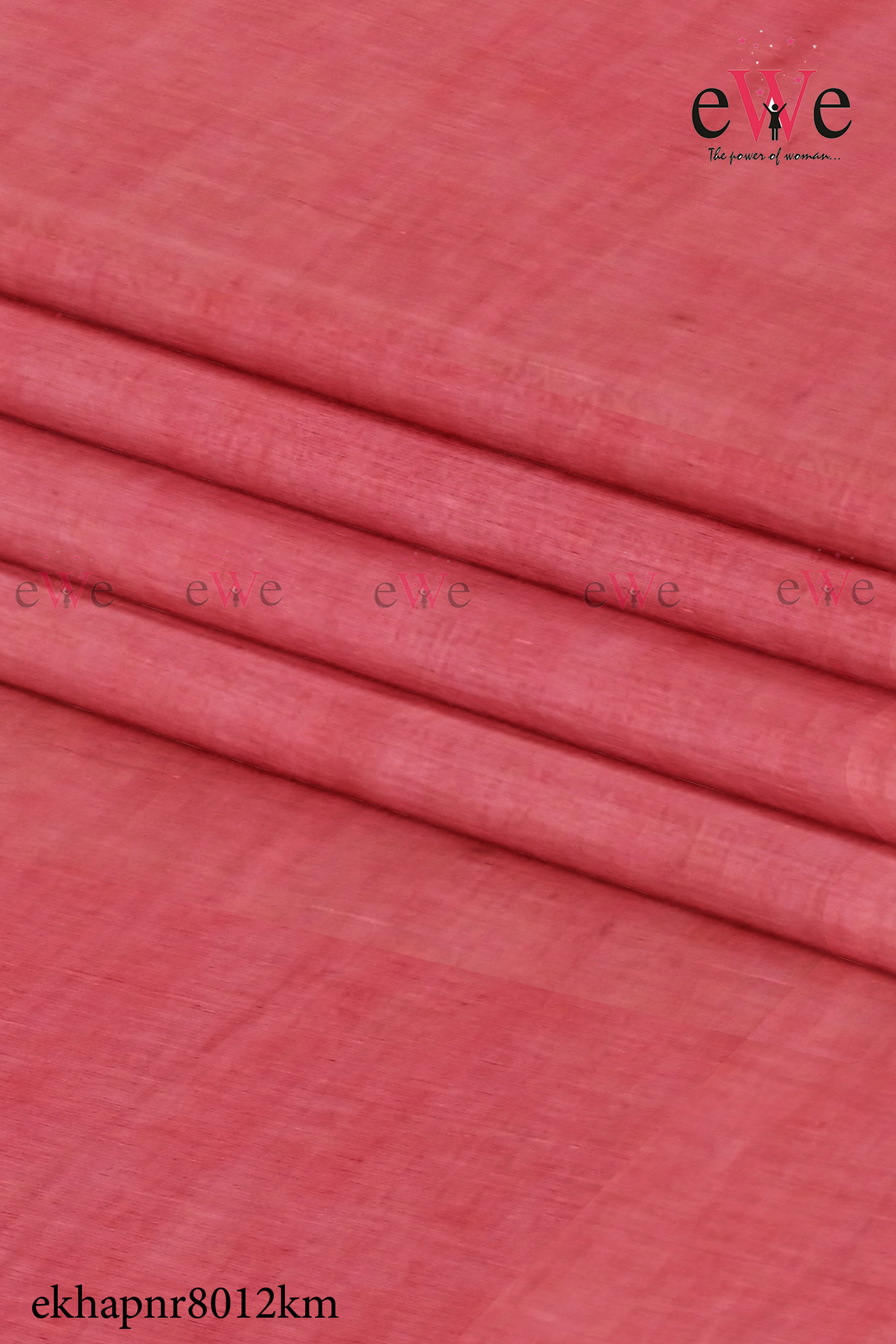 Imperial Red Handspun Handwoven Khadi Fabric