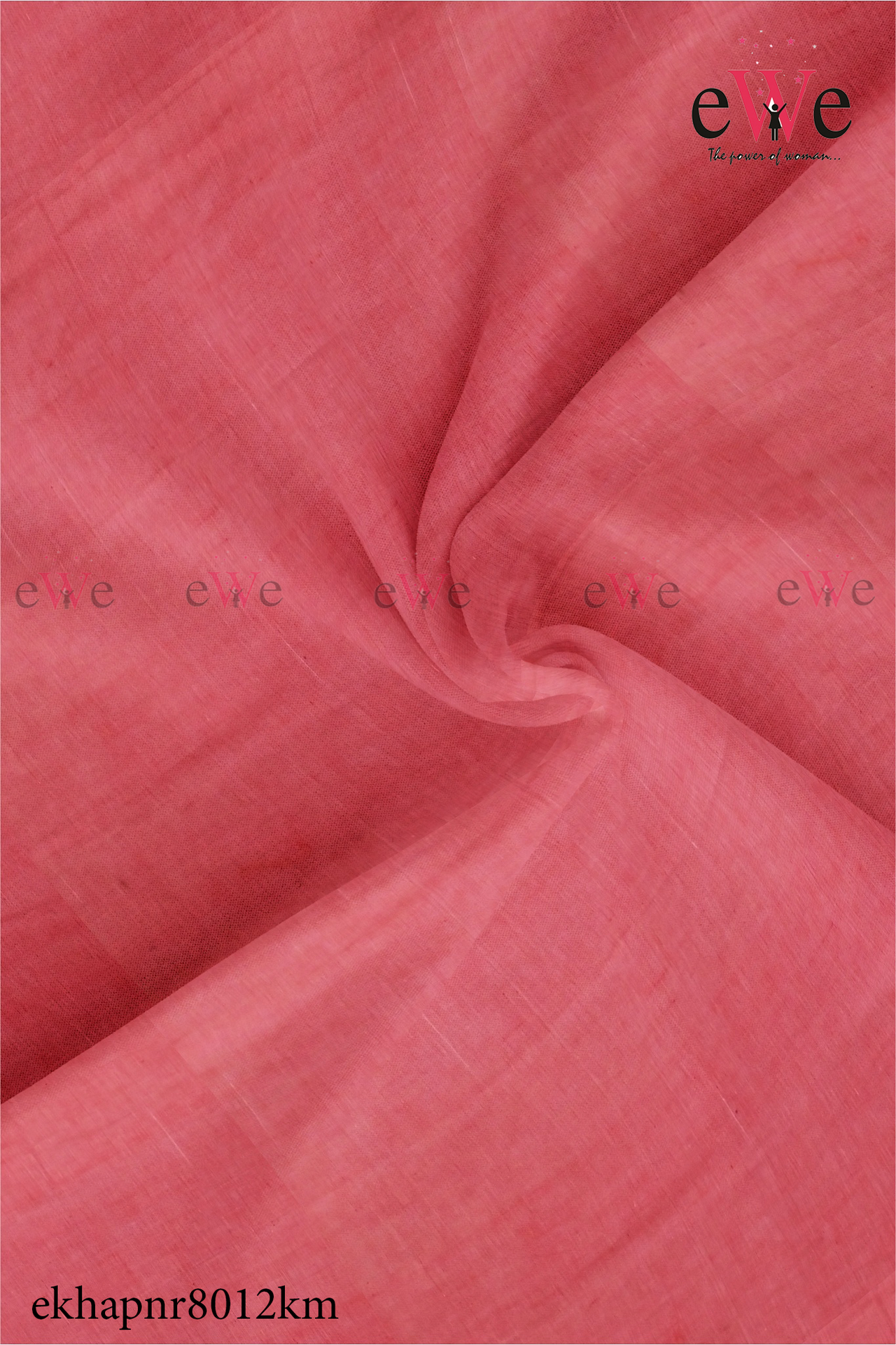 Imperial Red Handspun Handwoven Khadi Fabric