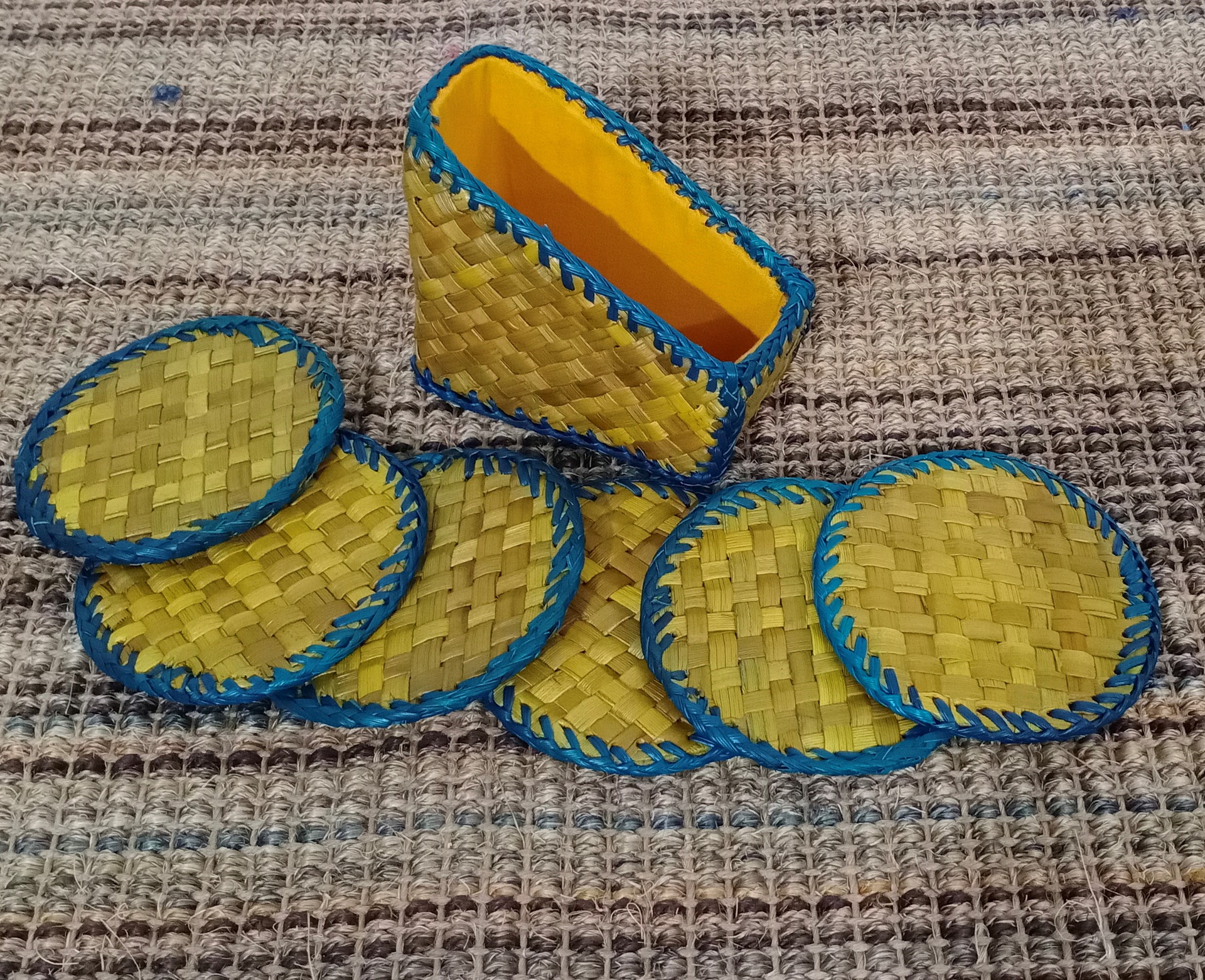 Screw pine Tea Coasters