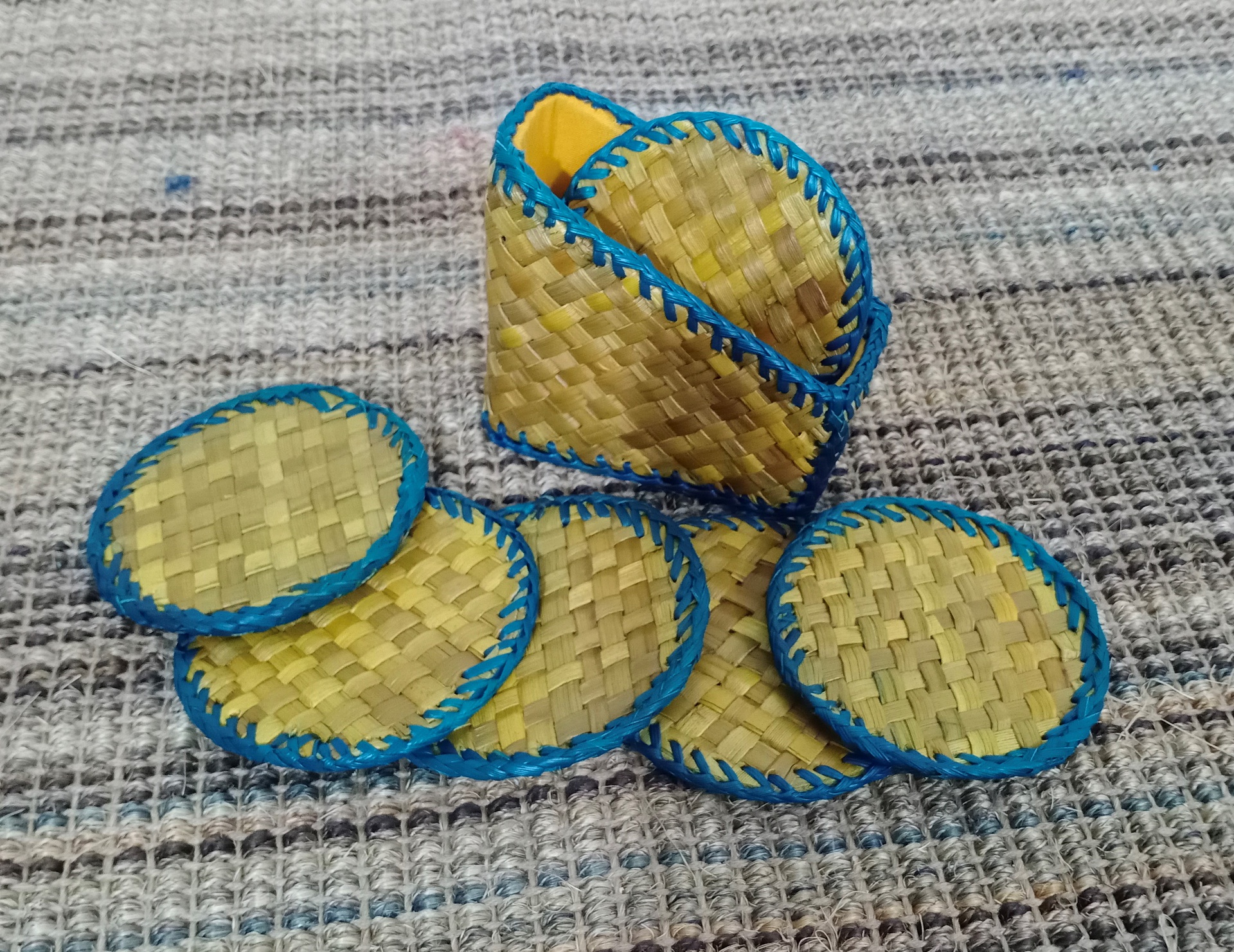 Screw pine Tea Coasters