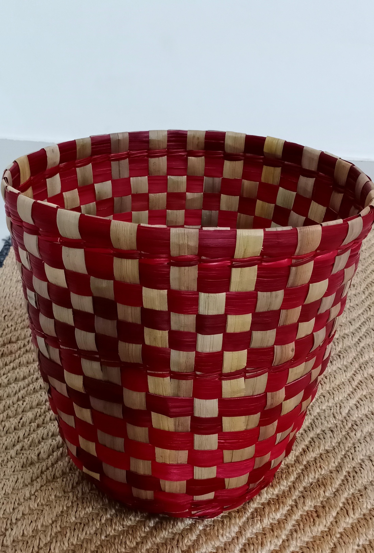 Screw pine Leaf Handmade Dustbin