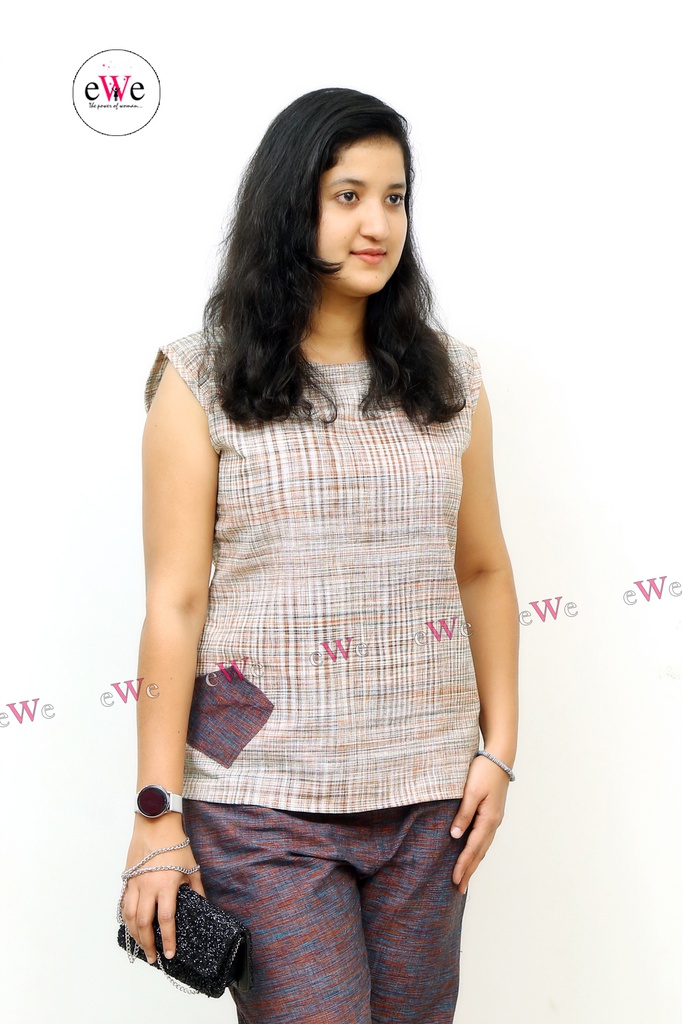 Khadi Short top