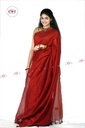 khadi plain saree