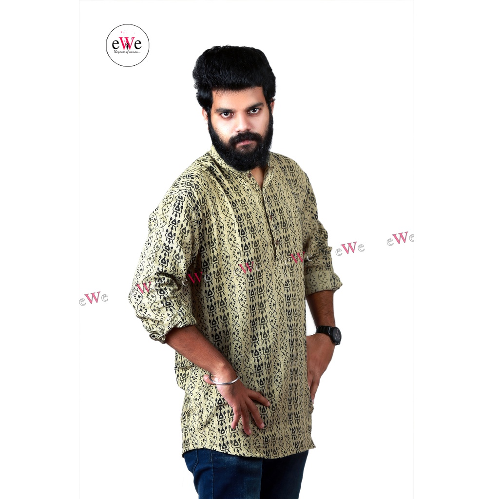 Khadi Gents Kurta