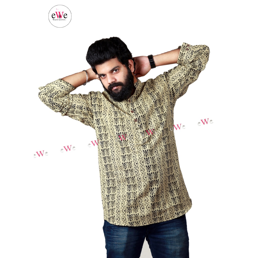 Khadi Gents Kurta