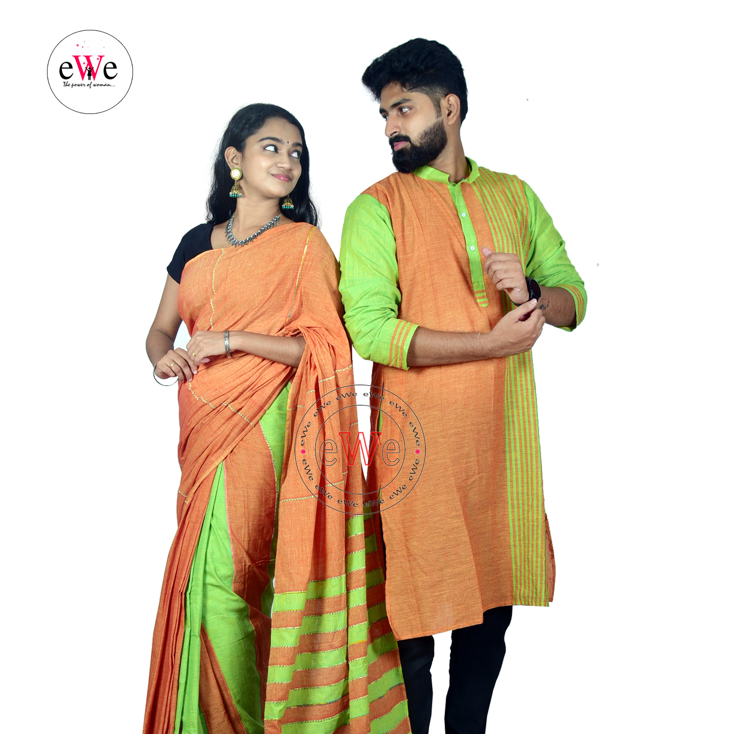 Handloom Couple Combo