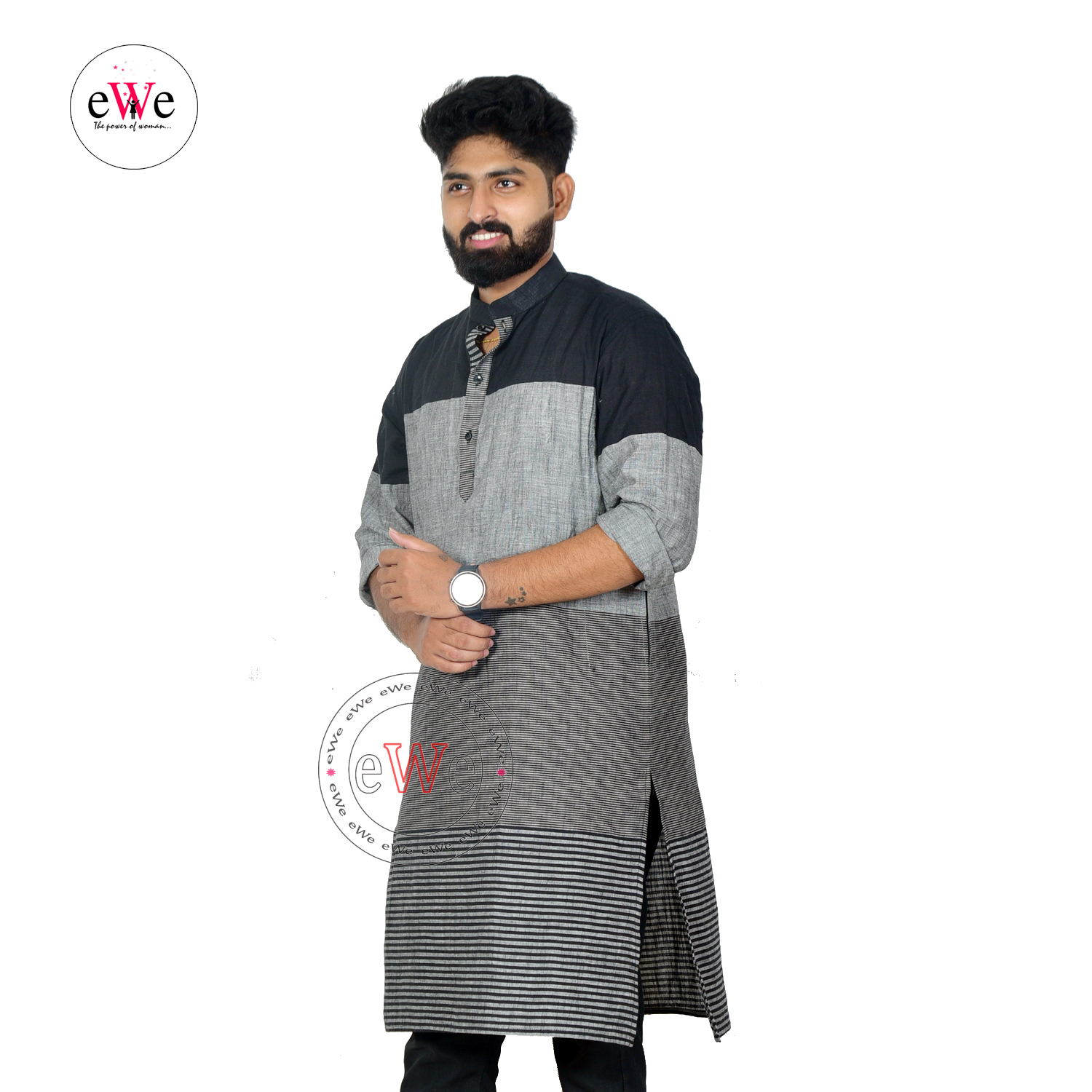 Handloom Gents Long Kurta