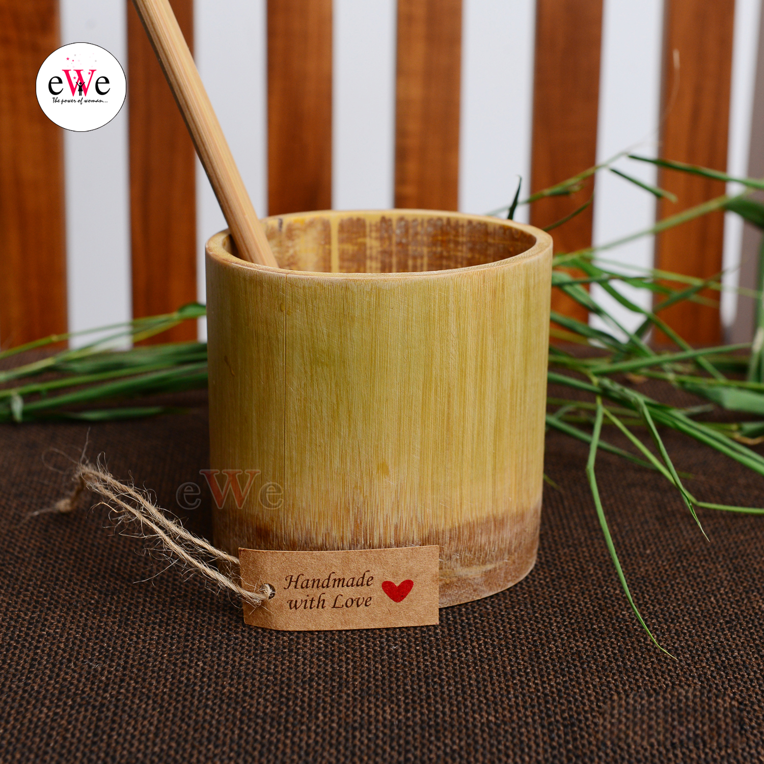 Small Bamboo Bowl Set