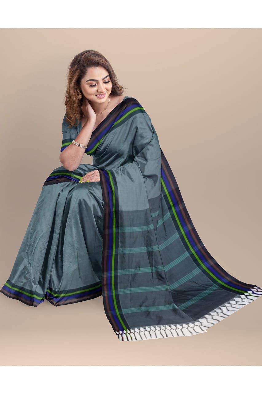 Ash Handloom Saree
