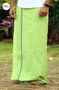 Khadi Lungi - Pista Green