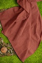 Brown Handspun Handwoven Fabric