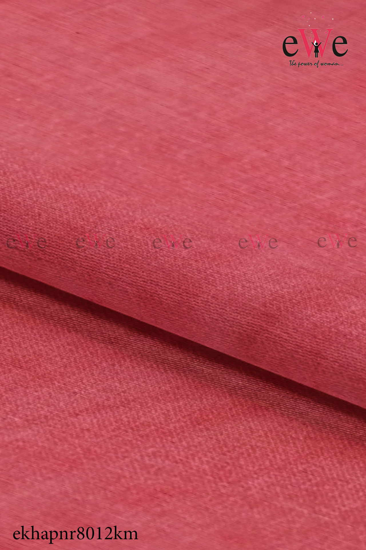 Imperial Red Handspun Handwoven Khadi Fabric