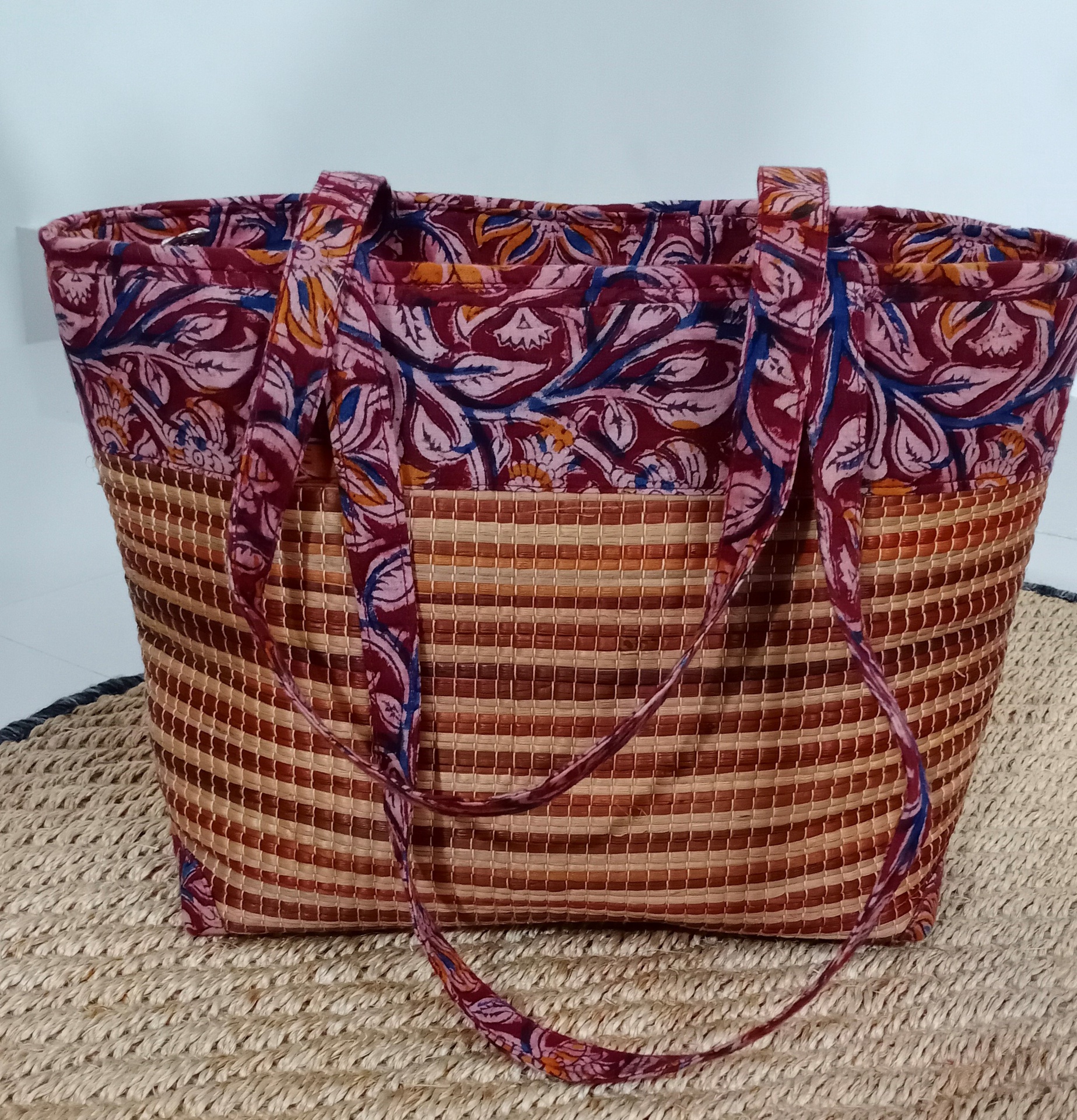Organic Handmade Water Hyacinth Shoulder Bag