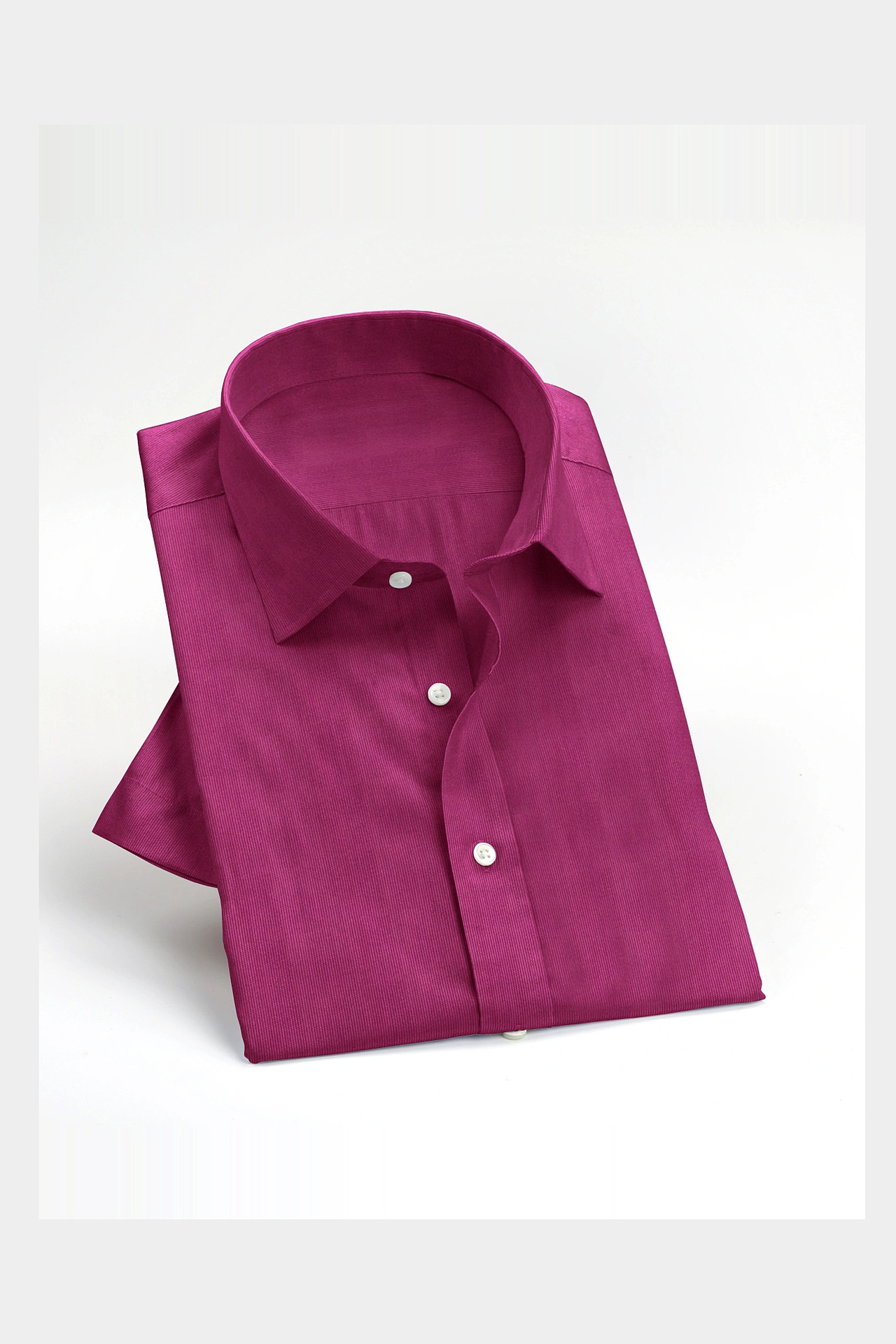 Dark Pink Handloom Shirt