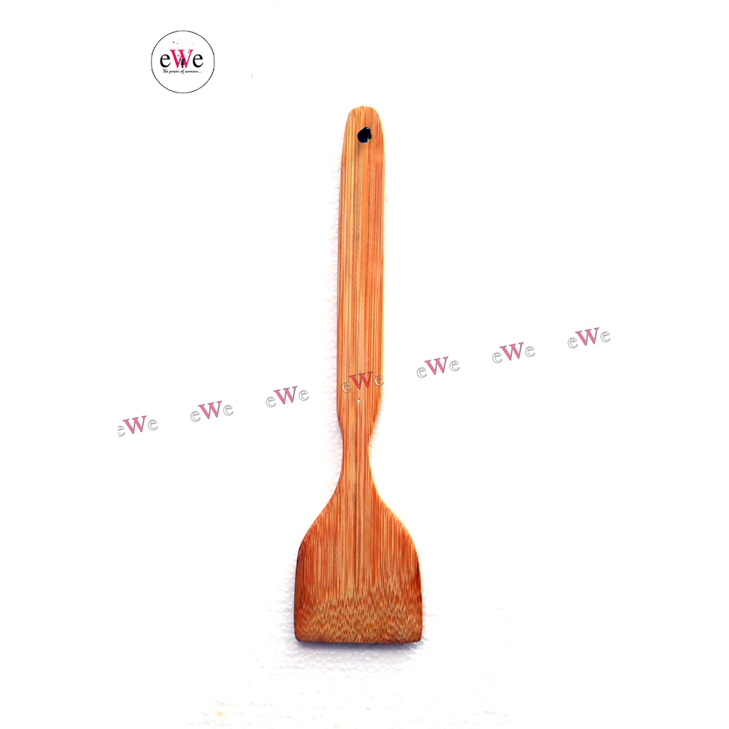 Bamboo Long Kitchen Spatula