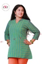 Khadi Short Top - Green