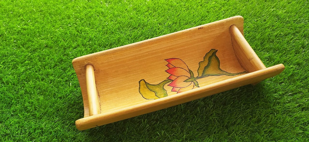 Bamboo Food Serving Tray