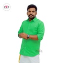 &quot;Pista&quot; Handloom Soft Cotton Men's Shirt