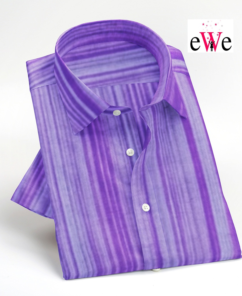 Purple Stripped Handloom Shirt