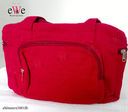 Red Colour Handloom Ladies Bag