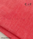 Imperial Red Handspun Handwoven Khadi Fabric