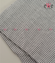 White Striped Handspun Handwoven Khadi Fabric