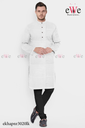 White Khadi Gent's Long Kurta